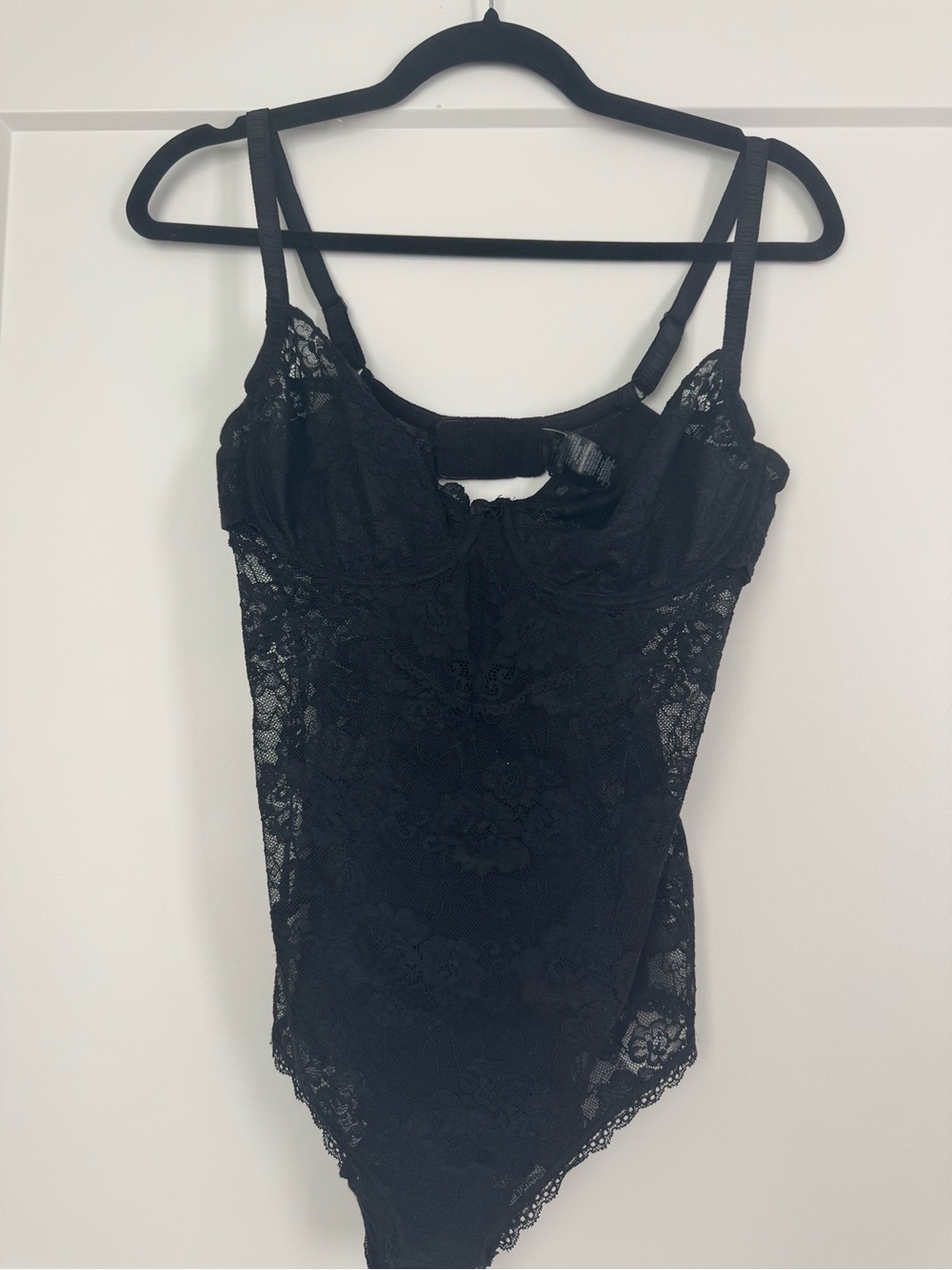 Marks and Spencer Black Lace Bodysuit